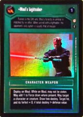 Maul's Lightsaber - Very Rare Foil